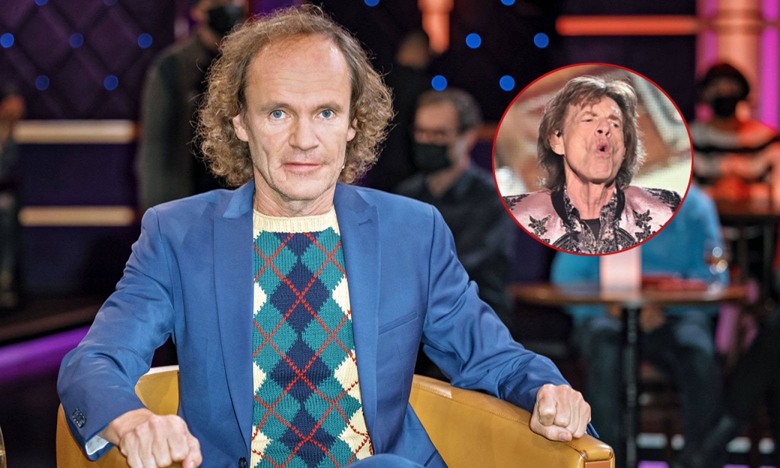 Tv Comedian Olaf Schubert Mit Irrer Behauptung Mein Vater Ist Mick Jagger Tv Digital 