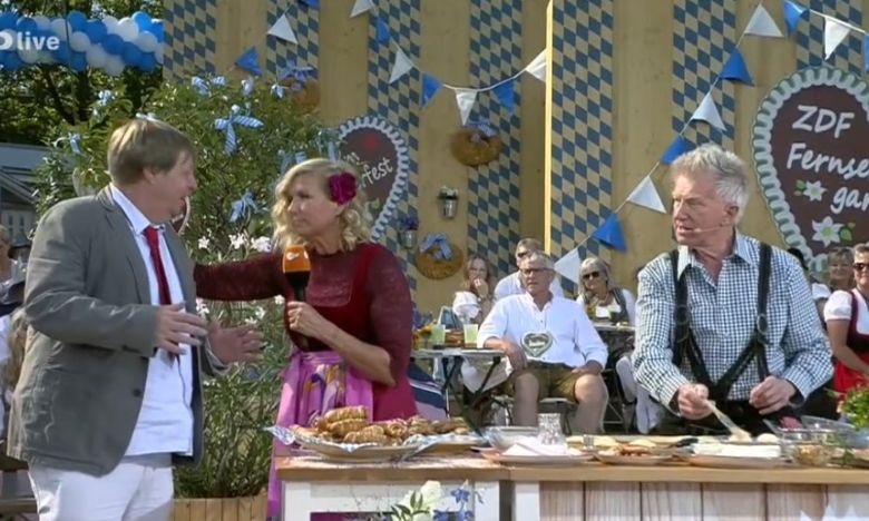 „ZDF-Fernsehgarten“: Zuschauer unterbricht Armin Roßmeier - Andrea Kiewel fassungslos