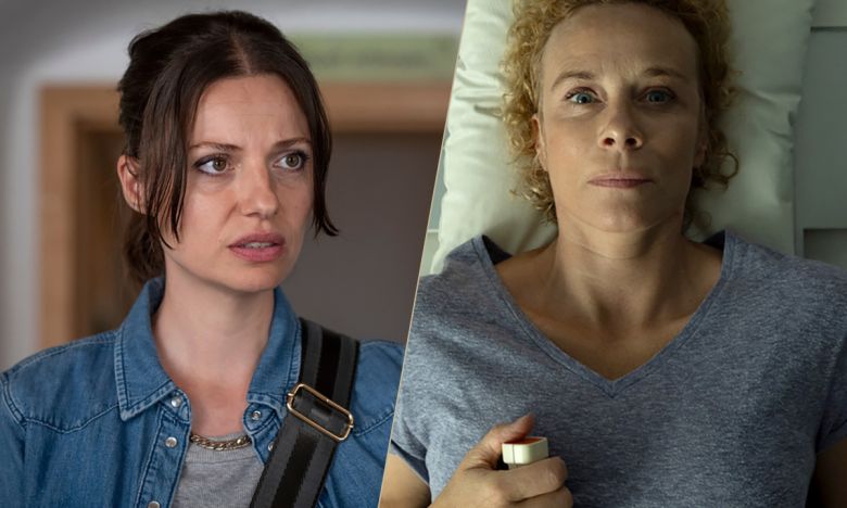 Demnächst mit neuen Serien im ZDF zu sehen: Julia Hertmann und Katja Riemann. | © ZDF