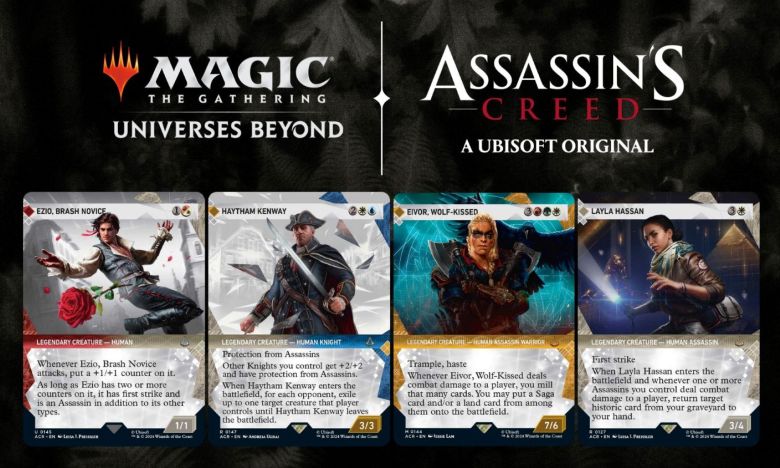 Endlich da: Die neuen Assassin’s Creed Decks für Magic: The Gathering!