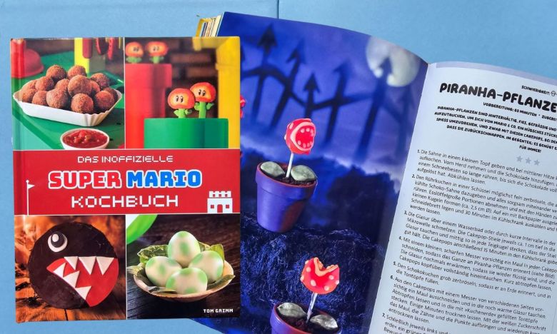 Super Mario, super Kochbuch! So schmeckt das Pilz-Königreich von Nintendo!