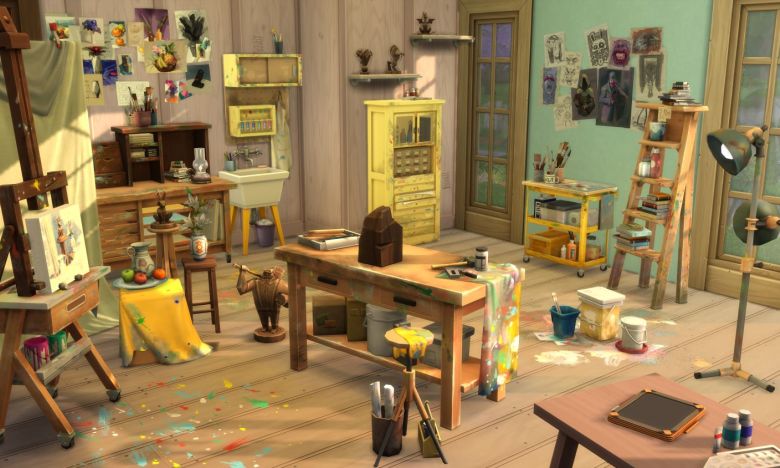 Die Sims 4: Neues „Atelier-Set“ – Kreatives Chaos für deine Sims