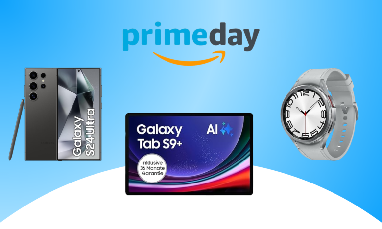 Samsung Galaxy S24 Ultra & Co.: Das sind die besten Deals schon vor dem Prime Day!