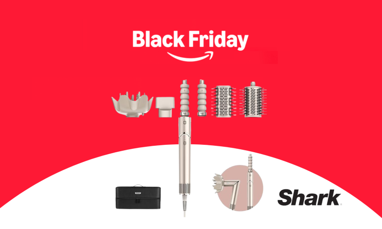 Shark FlexStyle: Vielseitiges Haar-Stylinggerät während der Black Friday-Woche mit 100 Euro Rabatt!