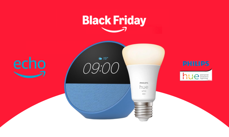 Amazon Echo Spot + Philips Hue: So viel spart ihr bei diesen Black Friday-Angebot