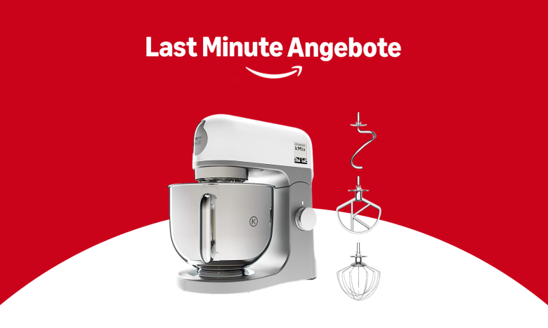 Last Minute-Geschenk: Holt euch die Kenwood Küchenmaschine zum weihnachtlichen Tiefstpreis!